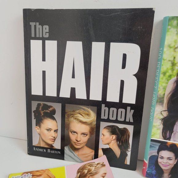 Lot of 4 Hair Styling Hairstylist Salon Photography Inspiration Books - Picture 4 of 6